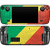 Republic of the Congo Flag Distressed Steam Deck Handheld Gaming Computer OLED Skin