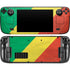 Republic of the Congo Flag Distressed Steam Deck Handheld Gaming Computer Skin