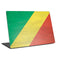 Republic of the Congo Flag Distressed Laptop Skins