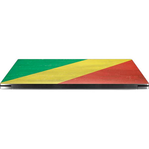 Republic of the Congo Flag Distressed Dell XPS Skin