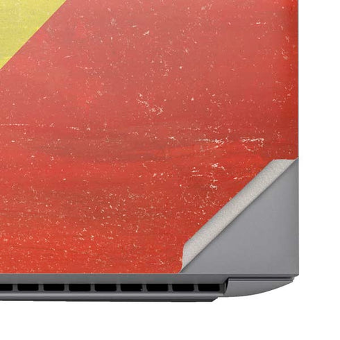 Republic of the Congo Flag Distressed HP ZBook Fury 16 G10 Skin