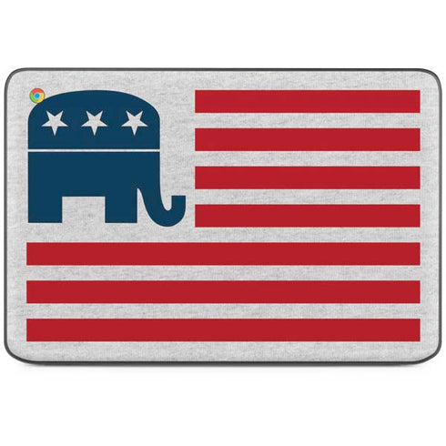 Republican American Flag HP Chromebook Skin
