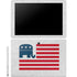 Republican American Flag Galaxy Book 12in Skin