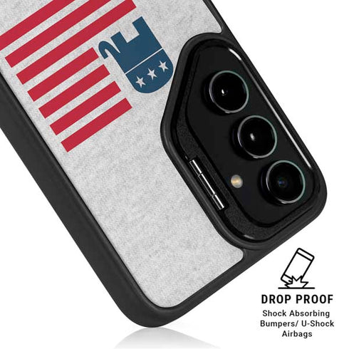 Republican American Flag Galaxy S25 Kickstand Case