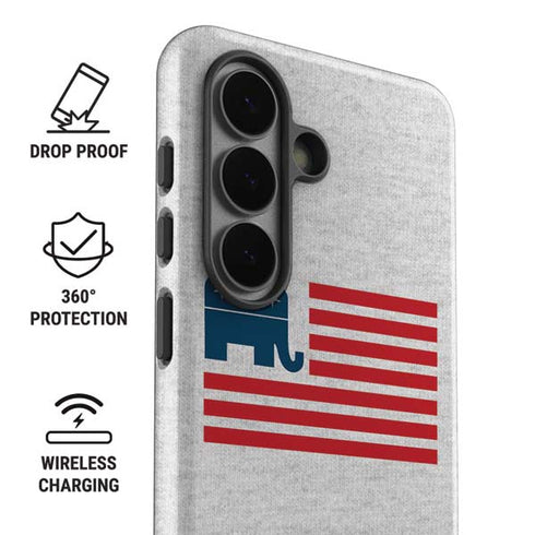 Republican American Flag Galaxy S26 Impact Case
