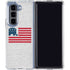 Republican American Flag Galaxy Z Fold5 5G Clear Case