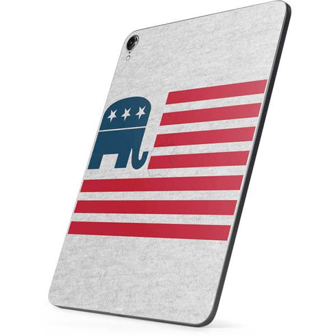 Republican American Flag Apple iPad Pro Skin