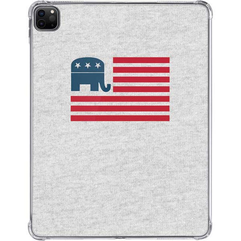 Republican American Flag iPad Pro 11in (2024) Clear Case