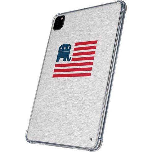 Republican American Flag iPad Pro 11in (2024) Clear Case