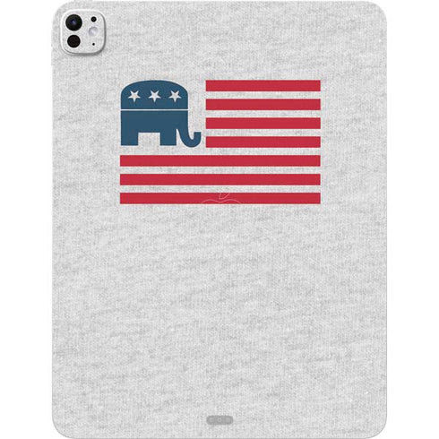 Republican American Flag iPad Pro 13in M4 (2024) Skin