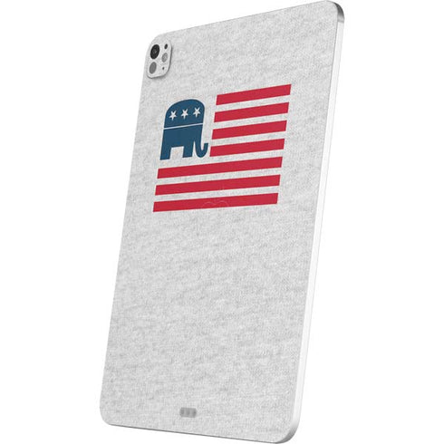 Republican American Flag iPad Pro 13in M4 (2024) Skin
