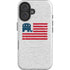 Republican American Flag iPhone 16 Magsafe Impact Case