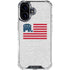Republican American Flag iPhone 16 Plus Clear Case