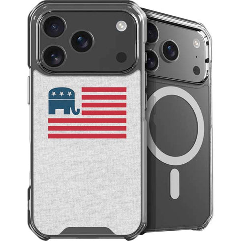 Republican American Flag iPhone 18 Pro Max MagSafe Case