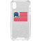 Republican American Flag iPhone XS Clear Case