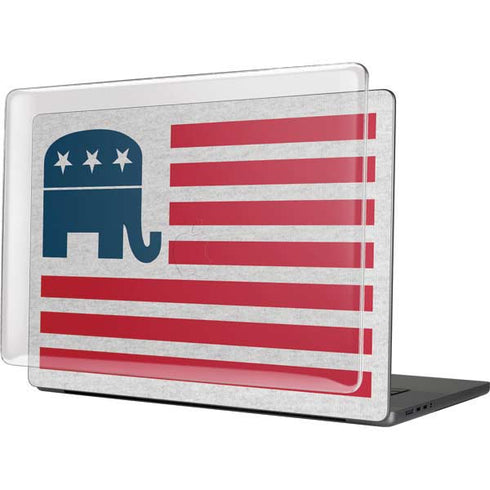 Republican American Flag MacBook Cases