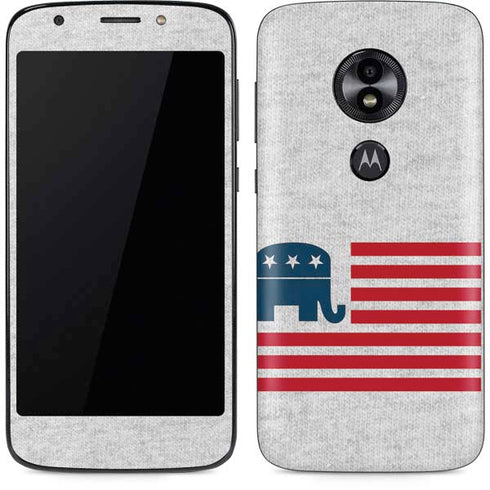 Republican American Flag Moto E5 Play Skin