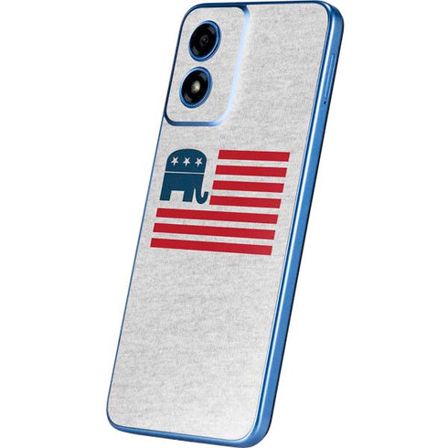 Republican American Flag Moto G Play 4G (2024) Skin