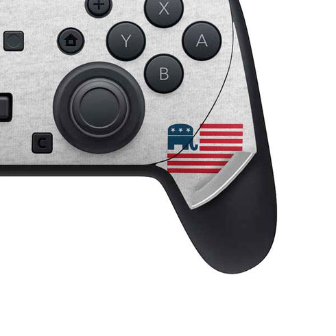 Republican American Flag Nintendo Switch 2 (2025) Pro Controller Skin