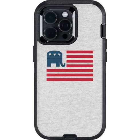 Republican American Flag Otterbox Defender iPhone Skin