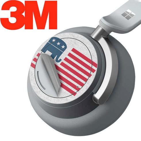 Republican American Flag Surface Headphones Skin