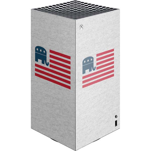 Republican American Flag XBox Series X Digital Edition Console Skin