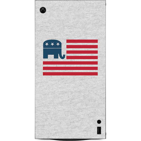 Republican American Flag XBox Series X Digital Edition Console Skin