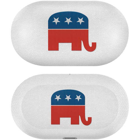 Republican Elephant Galaxy Buds Plus Skin