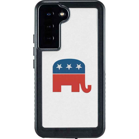 Republican Elephant Galaxy S24 Plus Waterproof Case
