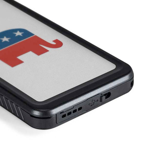 Republican Elephant Galaxy S24 Plus Waterproof Case