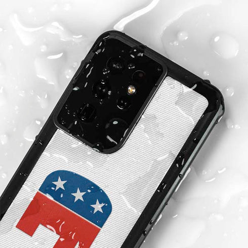 Republican Elephant Galaxy S24 Ultra Waterproof Case