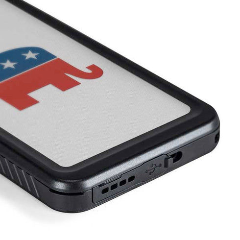 Republican Elephant Galaxy S24 Waterproof Case