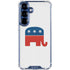 Republican Elephant Galaxy S25 Clear Case