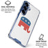 Republican Elephant Galaxy S25 Clear Case