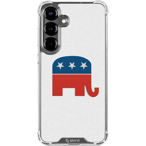 Republican Elephant Galaxy S26 Clear Case