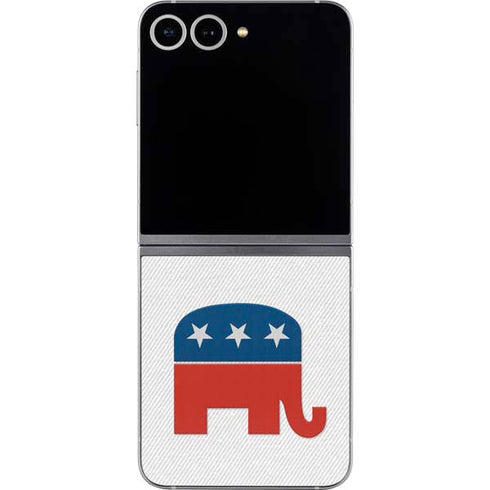 Republican Elephant Galaxy Z Flip6 Skin
