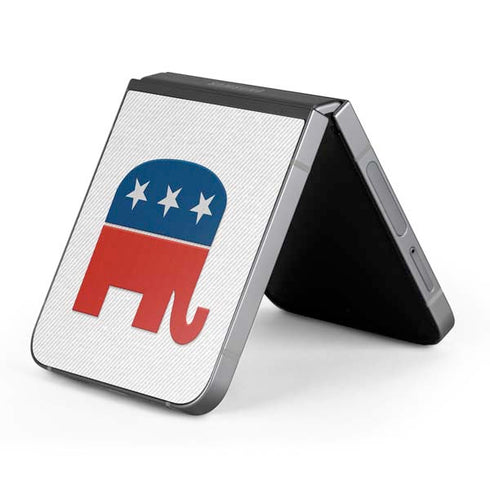 Republican Elephant Galaxy Z Flip6 Skin