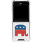 Republican Elephant Galaxy Z Flip6 Clear Case