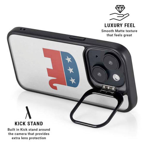 Republican Elephant iPhone 13 Kickstand Case