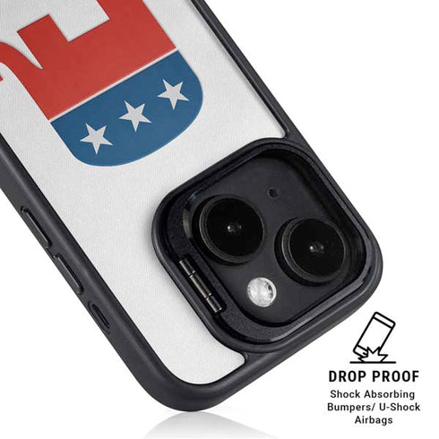 Republican Elephant iPhone 13 Kickstand Case