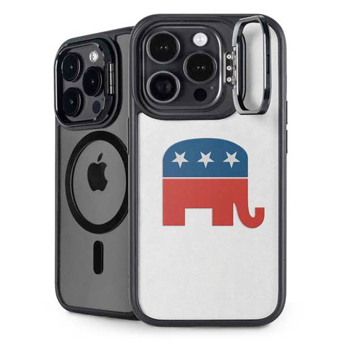 Republican Elephant iPhone 14 Pro Kickstand Case