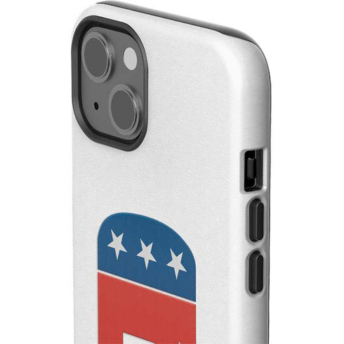 Republican Elephant iPhone 15 Impact Case