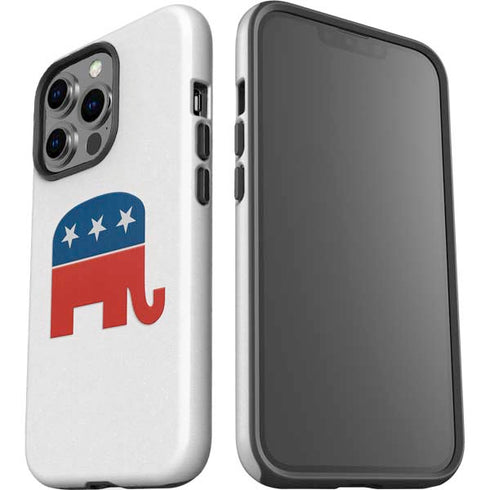 Republican Elephant iPhone 15 Pro Impact Case