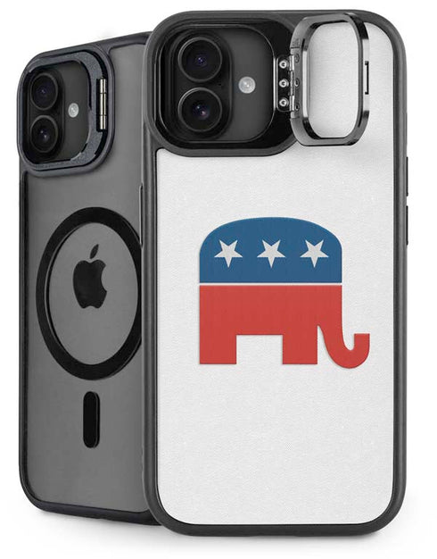 Republican Elephant iPhone 16 Kickstand Case