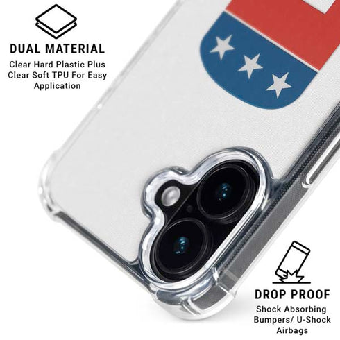 Republican Elephant iPhone 16 MagSafe Case