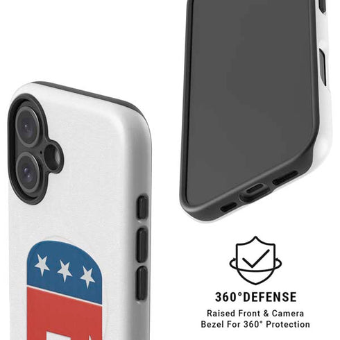 Republican Elephant iPhone 16 Magsafe Impact Case