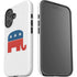 Republican Elephant iPhone 16 Plus Impact Case