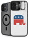 Republican Elephant iPhone 16 Plus Kickstand Case