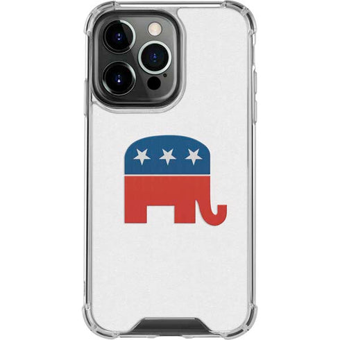 Republican Elephant iPhone 16 Pro Max Clear Case