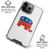 Republican Elephant iPhone 16 Pro Max Clear Case